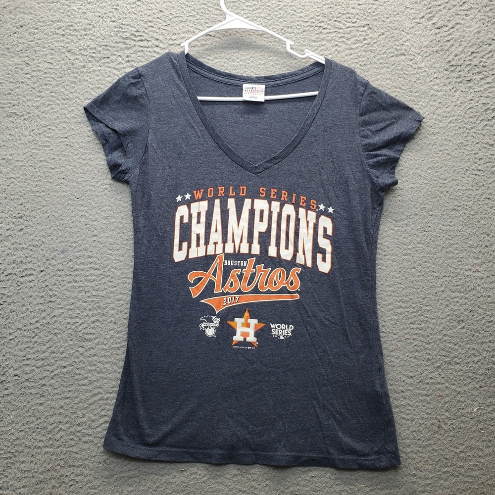 Lot of 3 MLB Houston Astros Champion Shirt Baseball Girls Large Multi Crew Neck - Picture 7 of 16